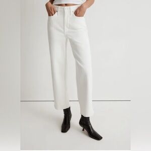 Madewell Women's White Ankle & Cropped Jeans